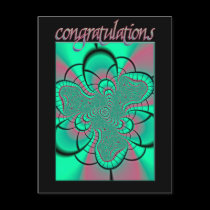 Congratulations postcards