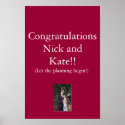 Congratulations posters