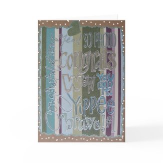 Congratulations - Scrapbook 1 - Seasons Card card
