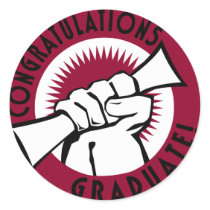Congratulations Stamp stickers