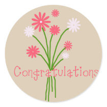 Congratulations stickers