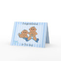 Congratulations - Twin Baby Boys Custom Card by pooja1008 Congratulations - Twin Baby Boys Custom Card