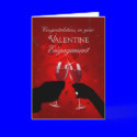 Congratulations Valentine's Day Engagement cards