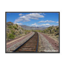 Congress Arizona Railroad postcards