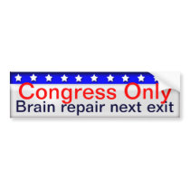 Congress Bumper Stickers
