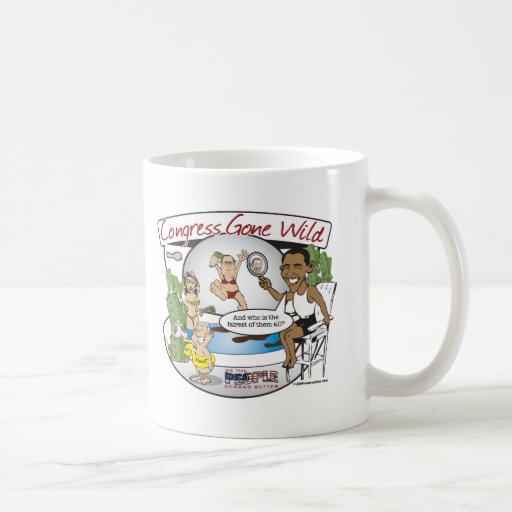 congress gone wild coffee mug