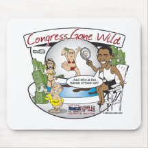 congress gone wild mouse pads