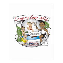congress gone wild postcards