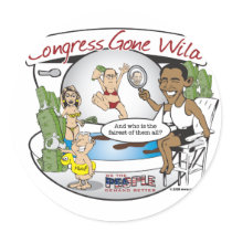 congress gone wild stickers