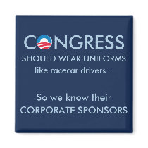 Congress Needs Uniforms magnets by ObamaWatch Congress Needs Uniforms magnets