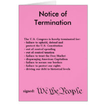 Congress Pink Slip card by Patriot_Resistance Congress Pink Slip card