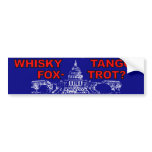 Congress - What The? Bumper Stickers
