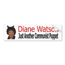 Congresswoman Diane Watson Bumper Sticker