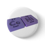 Coni as Co Cobalt and Ni Nickle buttons