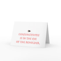 Conjunctivitis Is in the Eye of the Beholder cards