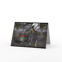 Conjuration Classic Halloween Card