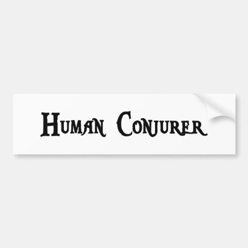   Conjurer Bumper Sticker