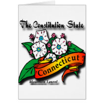 Conn Mountain Laurel Constitution State Cards