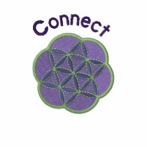 Connect with family and friends embroidered shirts by MandalasbyPatricia Connect with family and friends embroidered shirts