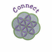 Connect with family and friends embroidered shirts by MandalasbyPatricia Connect with family and friends embroidered shirts