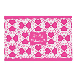 Valentines Day Placemats | Zazzle