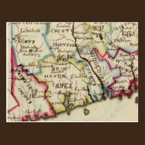 Connecticut 11 postcards