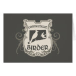 Connecticut Birder Shield Note Card