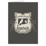 Connecticut Birder Shield Note Card