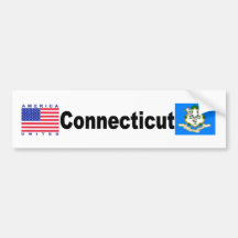 Connecticut Bumper Sticker