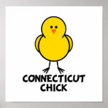 Connecticut Chick Poster