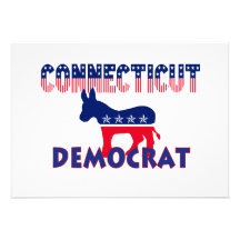 Connecticut Democrat Custom Invites