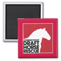 Connecticut Draft Horse Rescue magnet