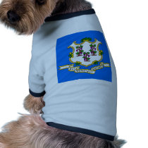 Connecticut Flag pet clothing by usaflags Connecticut Flag pet clothing