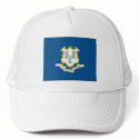 Connecticut Flag Hat by FlagTshirts Connecticut Flag Hat