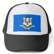 Connecticut Flag hats