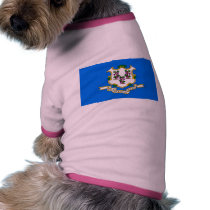 Connecticut FLAG International pet clothing by flagshirt Connecticut FLAG International pet clothing