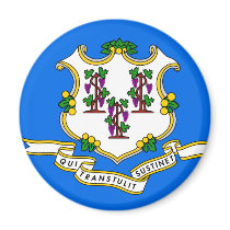 Connecticut Flag magnets