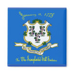 Connecticut Flag Magnet