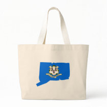 Connecticut Flag Map bags by usaflags Connecticut Flag Map bags