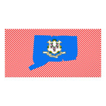 Connecticut Flag Map photo cards by usaflags Connecticut Flag Map photo cards