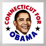 Connecticut For Obama posters