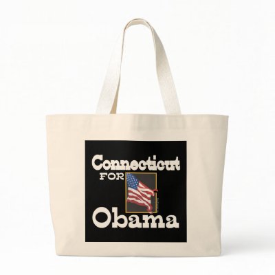 Connecticut for Obama Tote Bag by obama_2008