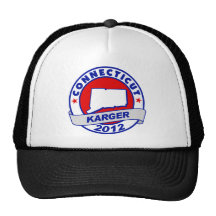 Connecticut Fred Karger Mesh Hat