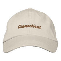 Connecticut Hat embroidered hats