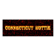 connecticut hottie fire and flames business cards
