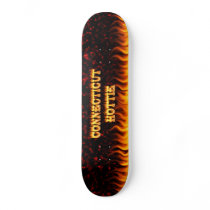 Connecticut hottie fire and flames skateboards