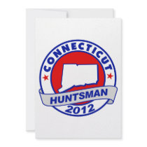 Connecticut Jon Huntsman Personalized Invitations