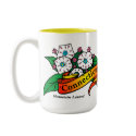 Connecticut Mountain Laurel mugs by GeographyTees Connecticut Mountain Laurel mugs