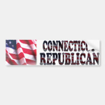 Connecticut Republican Bumper Stickers