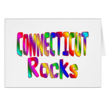 Connecticut Rocks Greeting Cards